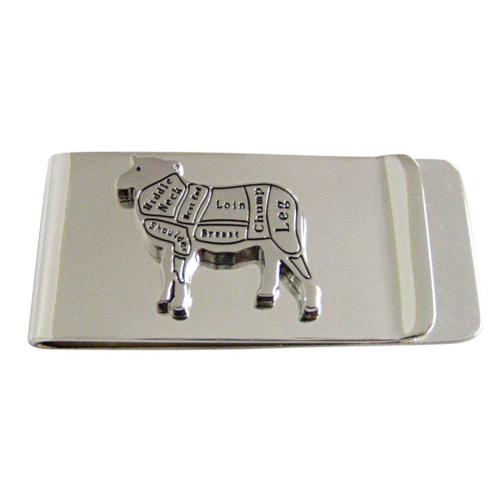 Lamb Butchers Cut Money Clip